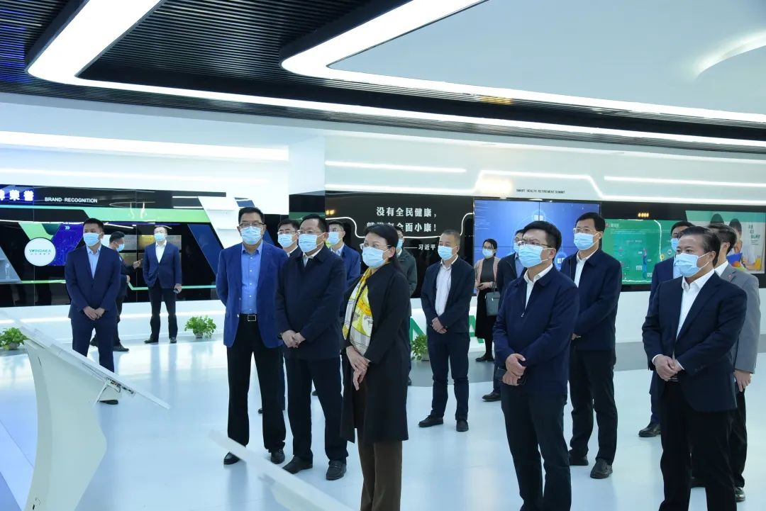 青島市委常委、組織部部長于玉一行蒞臨文達通股份調研