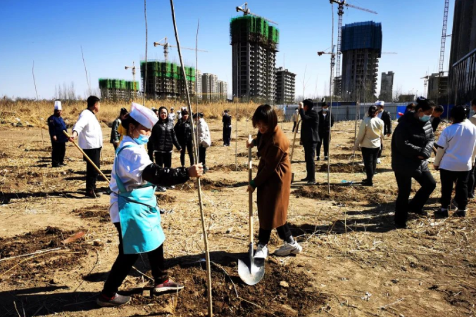 春風十里，植下一片綠 | 瑞源控股集團開展2023年植樹節系列活動